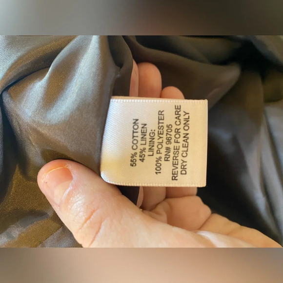 NWOT Rebecca Taylor|| Grey Pencil Skirt with buckle. Cotton and Linen. - Picture 5 of 6